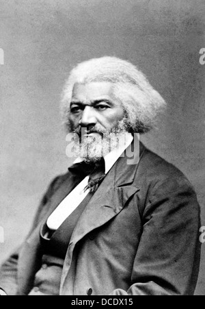 FREDERICK DOUGLASS (1818-1895 c) afrikanisch-amerikanischer Staatsmann oder Redner über 1875 Stockfoto