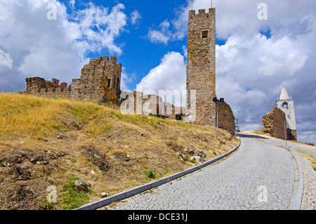 Arraiolos Burg. Alentejo, Portugal Stockfoto