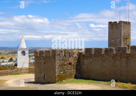 Arraiolos Burg. Alentejo, Portugal Stockfoto