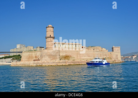 Fort Saint Jean Marseille Bouche-du-Rhone Frankreich Stockfoto