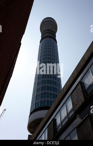 BT tower früher gpo dann Telecom tower London England UK Stockfoto