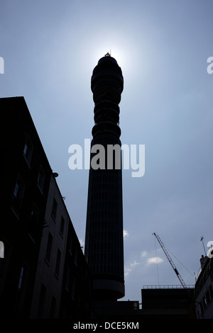 BT tower früher gpo dann Telecom tower London England UK Stockfoto