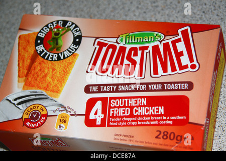 Tillman leckere Toaster snack Stockfoto