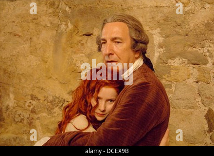 Parfum: Die Geschichte von A Mörder 2006 Metropolitan Filmproduktion mit Rachel Hurd-Wood und Alan Rickman Stockfoto