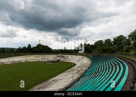 Bielefeld-Radrennbahn-Veledrome Stockfoto