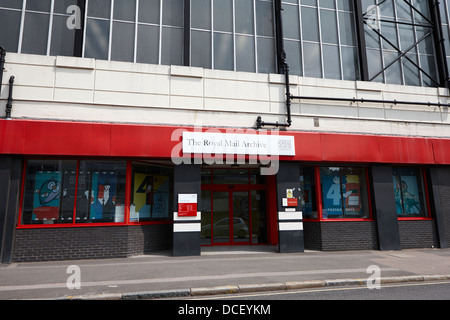 die royal Mail-Archiv und britisches Postmuseum in Mount Pleasant Sortierung Büro London England UK Stockfoto