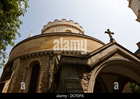 Tempel Kirche 12. Jahrhundert der Kirche nach Hause zu den Tempelrittern London England UK Stockfoto