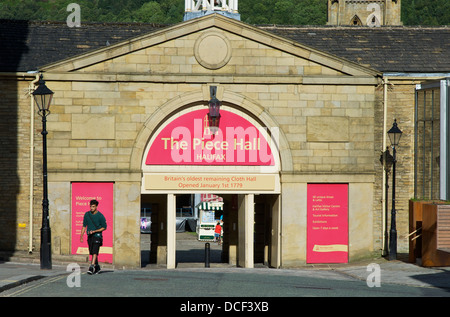 Der Eingang zum Stück in Halifax, West Yorkshire, England UK Stockfoto
