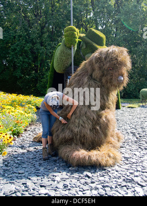 Bildhauer Landschaftsmaler Stockfoto