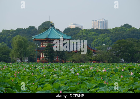 Bentendo Tempel, Tokyo Ueno-Park Stockfoto