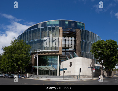 Criminal Courts of Justice, das wichtigste Gericht Parkgate Street, in der Nähe von Phoenix Park, Dublin City, Irland Stockfoto