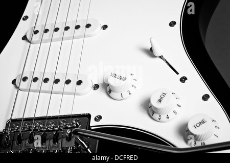 E-Gitarre-detail Stockfoto