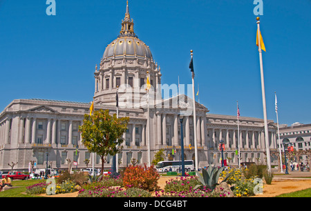Rathaus, San Francisco, Kalifornien Stockfoto