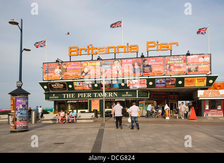 Britannia Pier, Great Yarmouth, Norfolk, England Stockfoto