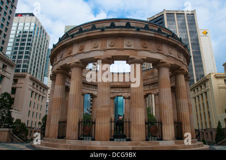 ANZAC Arcade First World War Memorial über ANZAC Square, Brisbane Stockfoto