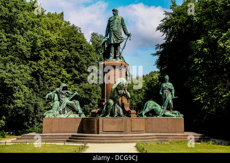 Bismarck-Denkmal in Berlin, Deutschland Stockfoto