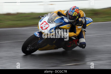 Belfast, Nordirland. 17. August 2013. Ulster Grand Pix 2013 Credit: Kevin Scott/Alamy Live-Nachrichten Stockfoto