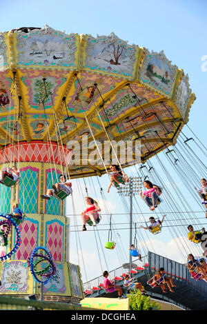 Toronto, Kanada. 16. August 2013. Wave Swinger auf der 2013 Canadian National Exhibition. Stockfoto