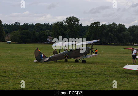 Die De Havilland Motte Club 28. Internationale Rallye Stockfoto