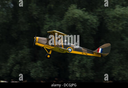 Die De Havilland Motte Club 28. Internationale Rallye Stockfoto