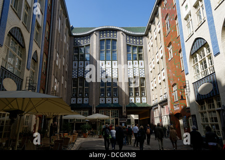 Die Hackeschen Hoefe in Berlin Stockfoto