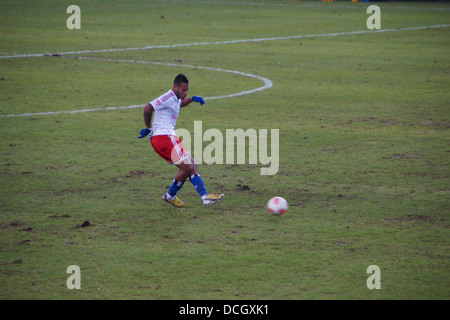 Die Fußball-Spieler Dennis Aogo vom Hamburger Sportverein HSV Hamburg-team Stockfoto