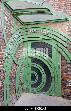 Eingang zum georgischen Theater im grünen Drachen Hof, Stockton on Tees Stockfoto