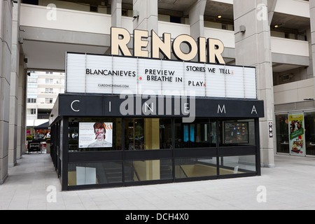 Das renoir-Kino das brunswick Center London England UK ist jetzt das curzon bloomsbury Stockfoto