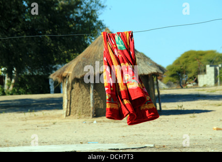 Rote Decke Stockfoto