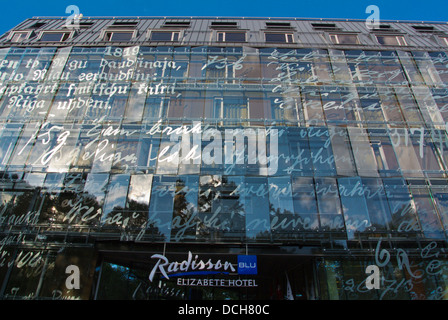 Radisson Blu Elizabete Hotel zentrale Riga Lettland Baltikum-Nordeuropa Stockfoto