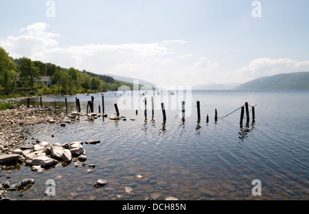 Urquhart Castle, Loch Ness, Schottland Stockfoto