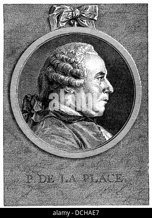 Pierre-Simon Marquis de Laplace 1749-1827, ein französischer Physiker, Astronom und Mathematiker von der Wahrscheinlichkeitstheorie Stockfoto