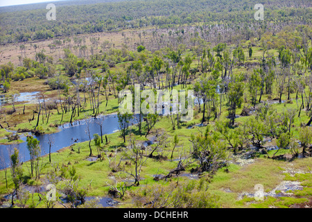 Kakadu National Park Auen Antenne, Australien Stockfoto