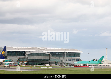 Aer Lingus Flugzeug am Flughafen dublin Stockfoto