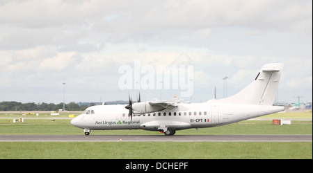 Aer Lingus Flugzeug am Flughafen dublin Stockfoto