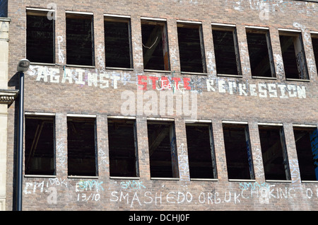 Westmoreland House Building in Stokes Croft Bristol England Uk. Stockfoto