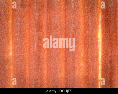 Zink Rost Wand Hintergrund Stockfoto