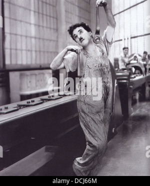 Neuzeit - Charlie Chaplin - Regie: Charlie Chaplin - United Artists, 1936 Stockfoto