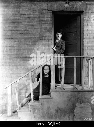 Neuzeit - Charlie Chaplin, Paulette Goddard - Regie: Charlie Chaplin - United Artists, 1936 Stockfoto