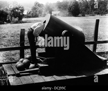 DER GENERAL - Buster Keaton Produktionen 1927 Stockfoto