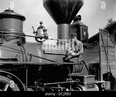 DER GENERAL - Buster Keaton Produktionen 1927 Stockfoto