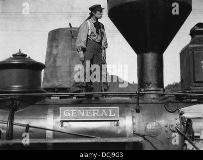 DER GENERAL - Buster Keaton Produktionen 1927 Stockfoto