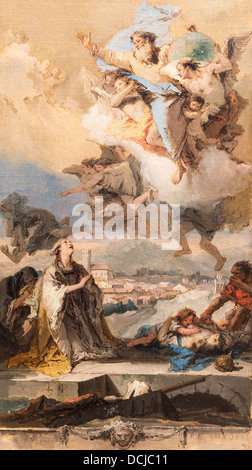 18. Jahrhundert - St Thecla Praying für die Pest heimgesuchten, 1758 - Giovanni Battista Tiepolo Stockfoto