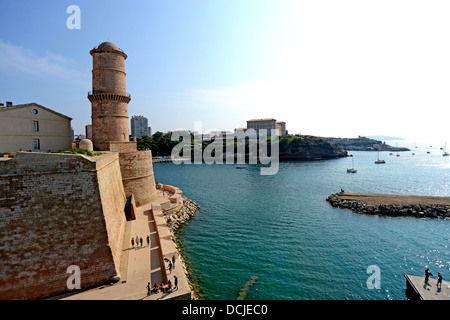 Fort Saint Jean Marseille Bouche-du-Rhône Cote d ' Azur Frankreich Stockfoto