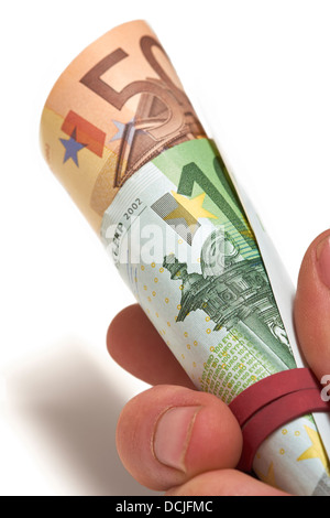 Europäischen Banknoten, Währung Euro aus Europa, Euro. Stockfoto