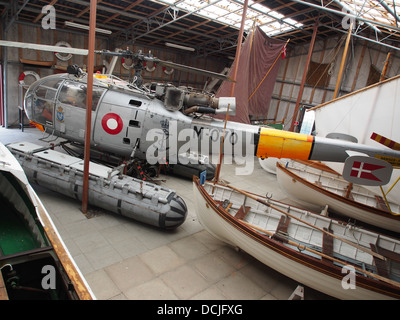 M-070 - Dänemark - Navy Sud Aviation SA-316 Alouette III Pic-012 Stockfoto