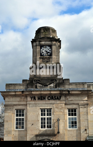 Yr Hen Orsaf, The Old Station, ein J D Gasthaus frei Haus im alten Bahnhof in Ceredigion, Aberystwyth, Wales, UK Stockfoto