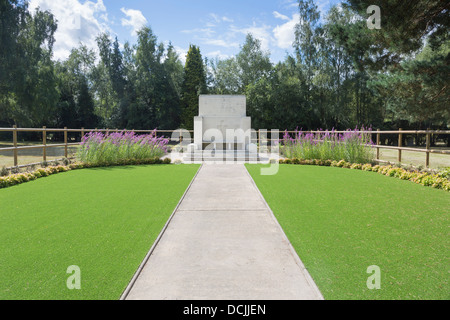 Royal Hospital Chelsea Denkmal bei Rentner Soldaten, Brookwood Cemetery, Woking, Surrey, England, UK Stockfoto