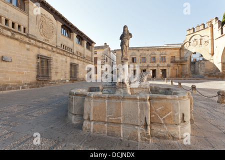 Schriftart, Populo´s Quadrat, Renacimiento, SVI, Jaen´s Tor Stockfoto