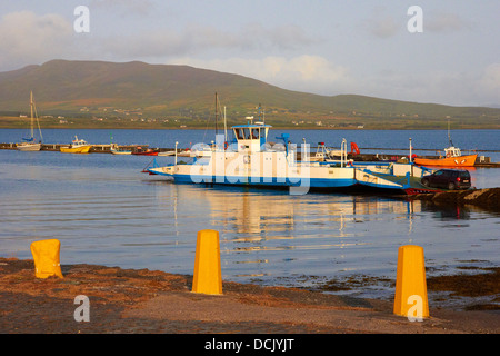 Boot auf Valentia Island, County Kerry, Irland Stockfoto